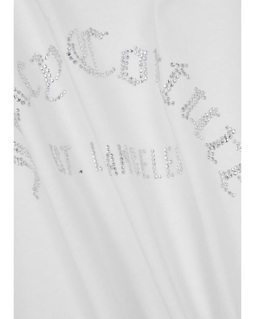 Juicy Couture White Noah Logo-embellished Cotton T-shirt