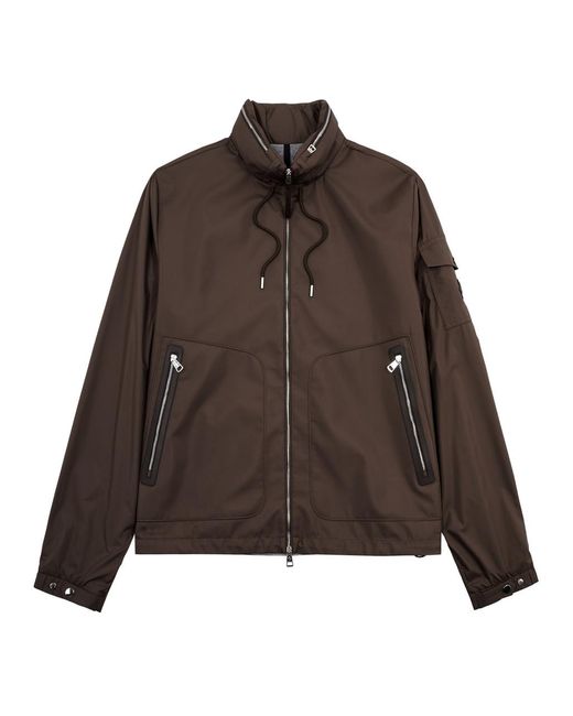 Moncler Brown Ischiator Shell Jacket for men