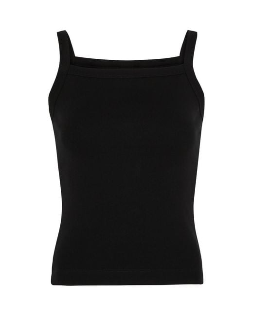 Flore Flore Black May Cotton Tank