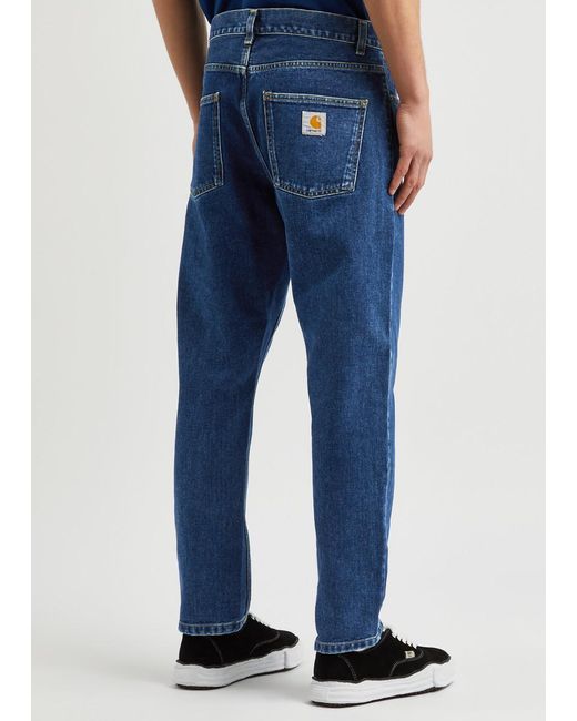 Carhartt Blue Newel Tapered Jeans for men