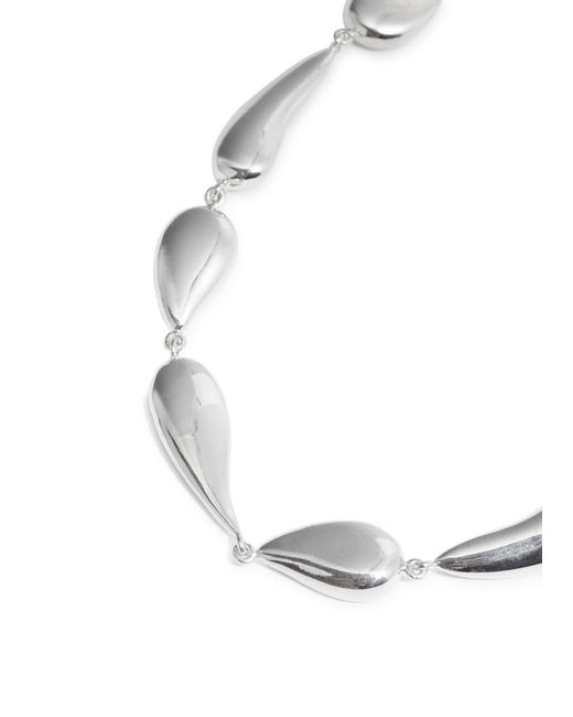 Agmes White Ila Sterling Necklace
