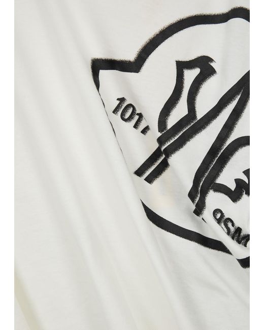 Moncler Genius White 6 1017 Alyx 9sm Logo Cotton T-shirt