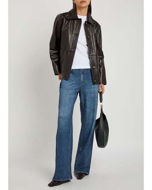 Rag & Bone Blue Miramar Jeans-Print Terry Trousers