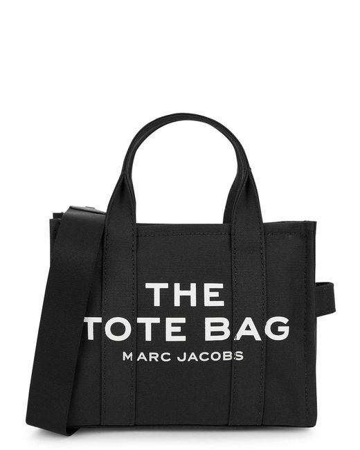 Marc Jacobs Black The Tote Mini Canvas Tote