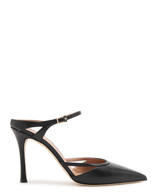 Malone Souliers Black Yola 90 Leather Mules