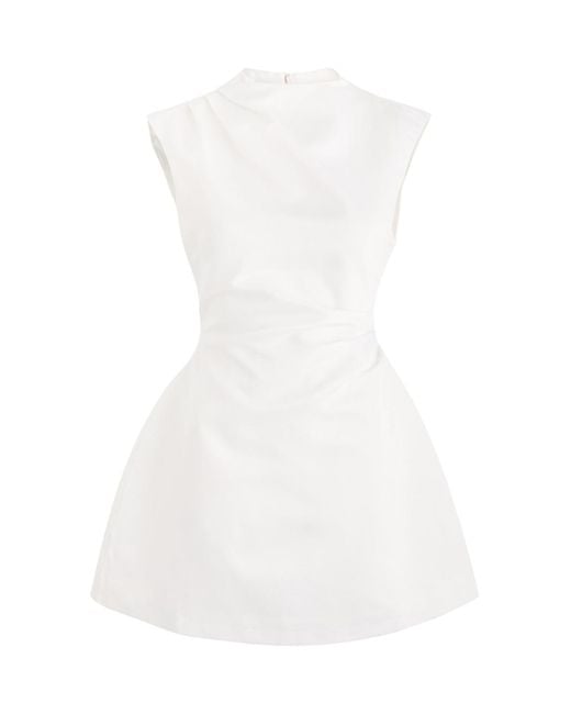 Odd Muse White The Ultimate Muse Satin Mini Dress
