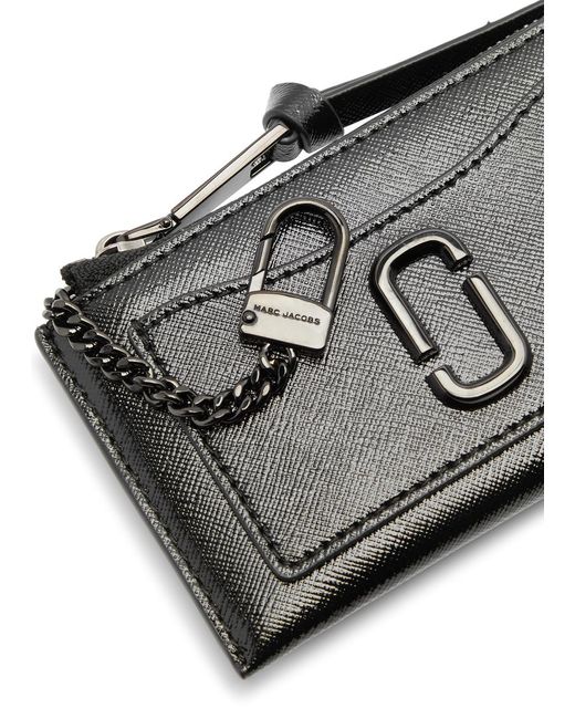 Marc Jacobs Black The Snapshot Dtm Leather Wallet