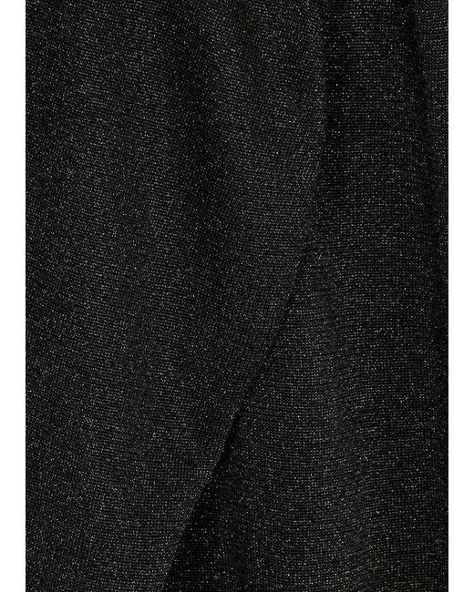 Missoni Black Metallic-knit Trousers