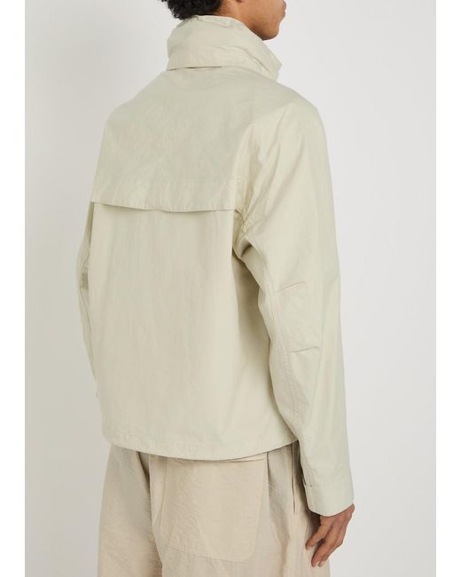 Lemaire Natural High-Neck Cotton Parka Jacket for men