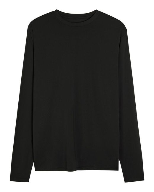 Condition Black Aero Stretch-Jersey Top for men