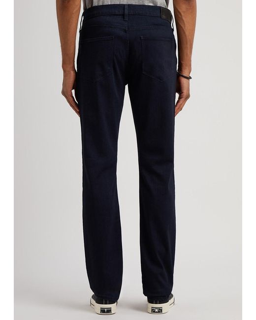 PAIGE Blue Normandie Straight-Leg Jeans for men