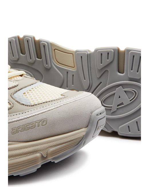 Axel Arigato White Sphere Runner Panelled Mesh Sneakers