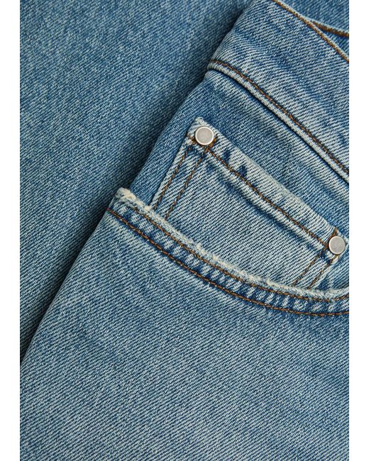 Lardini Blue Relaxed Tapered-Leg Jeans for men