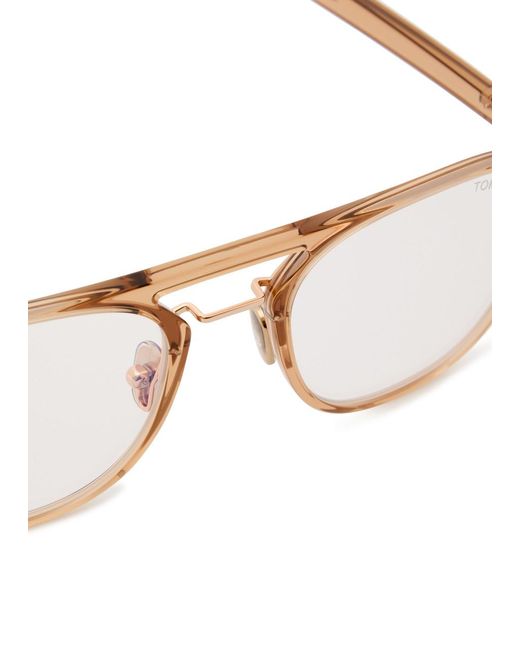 Tom Ford Multicolor Aviator-Style Optical Glasses