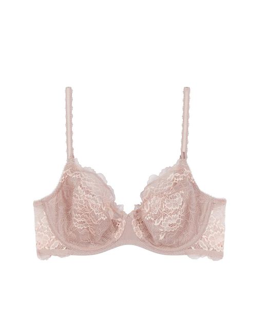 Wacoal Pink Lace Perfection Underwired Bra