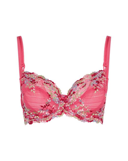 Wacoal Pink Embrace Lace Underwired Bra