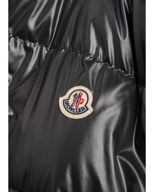 Moncler Black Restigo Quilted Shell Gilet for men