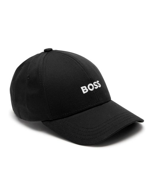 Boss Black Zed Logo-embroidered Cotton Cap for men