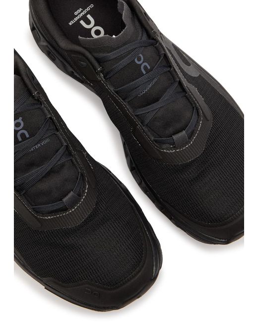 On Shoes Black Cloudmster Void Mesh Sneakers for men
