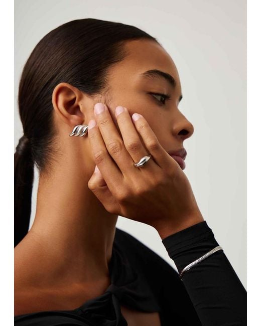 Missoma Metallic Savi Signature Sterling Ring