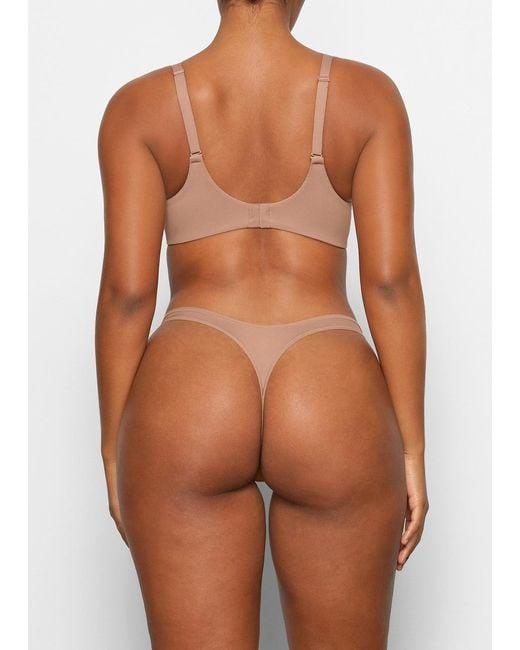 Skims Natural Stretch-Jersey Push-Up Bra