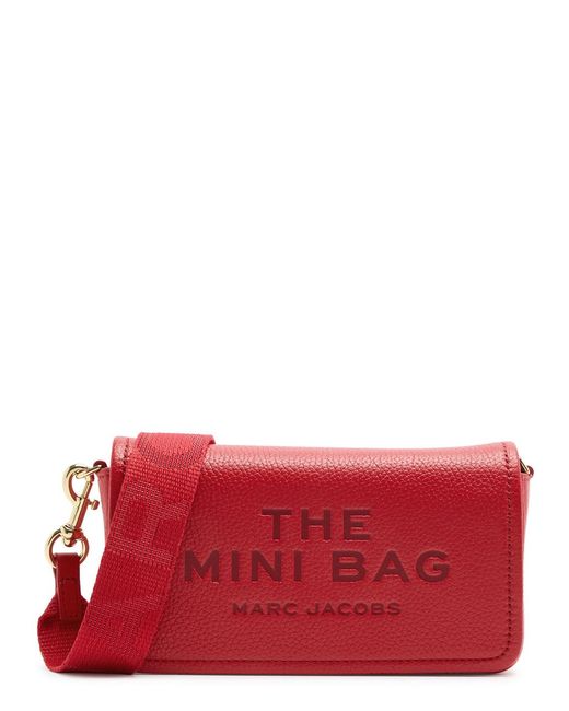 Marc Jacobs Red The Mini Leather Cross-Body Bag