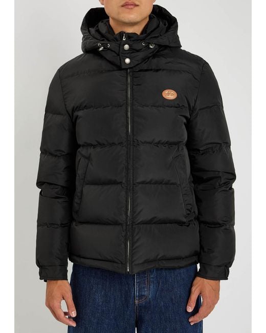 Valentino Garavani Black Padded Shell Jacket for men