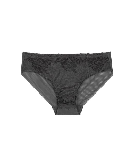 Wacoal Gray Lace Perfection Briefs