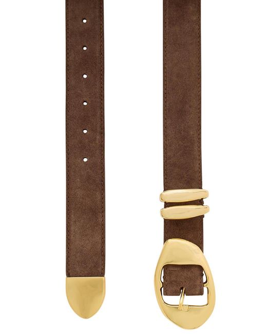 Amanu Brown The Grumeti Leather Belt