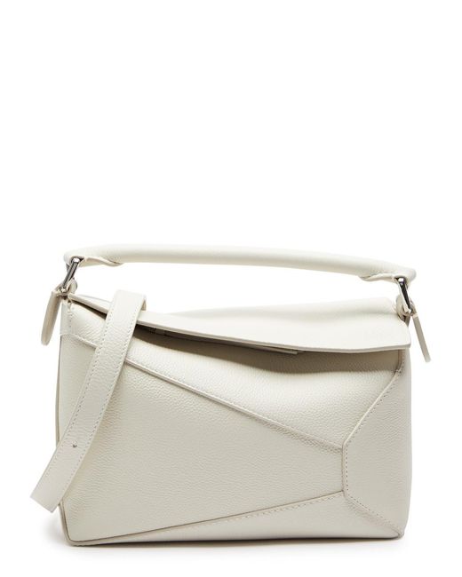 Loewe Natural Puzzle Small Leather Cross-Body Bag