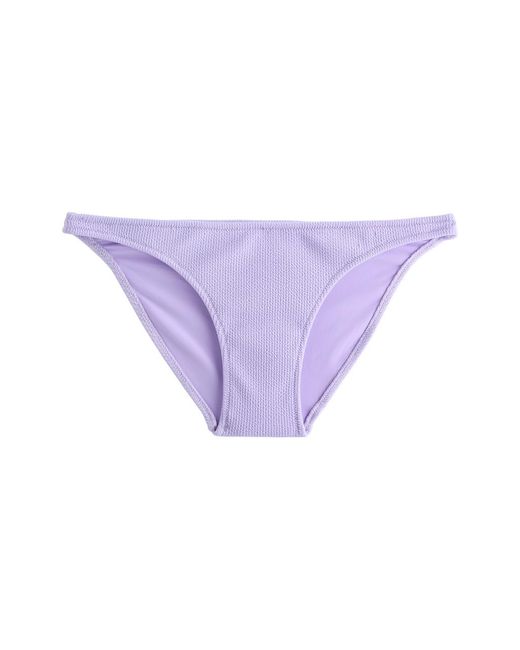 Melissa Odabash Purple Ibiza Ribbed Bikini Briefs