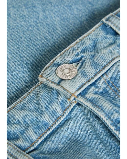 PAIGE Blue Sofia Flared-Leg Jeans