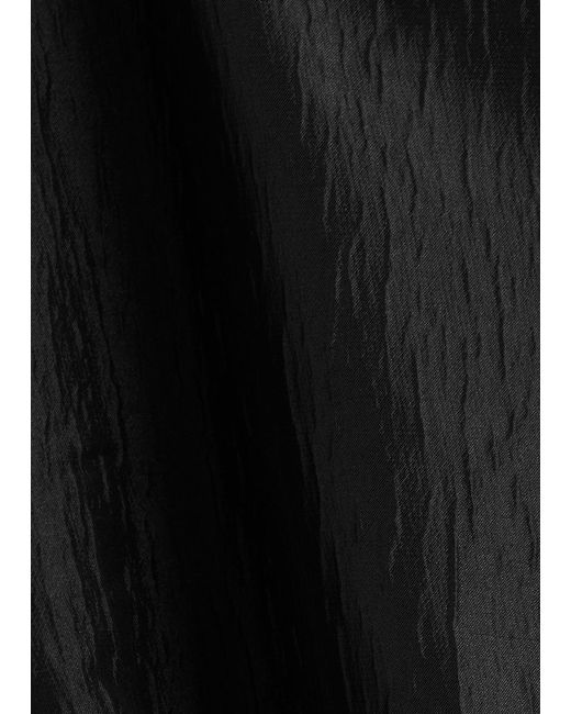 Sister Jane Avante Taffeta Mini Dress in Black | Lyst