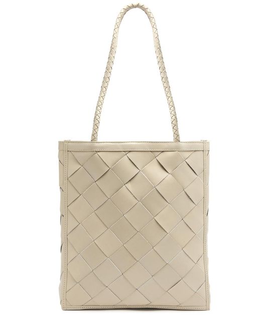 Bembien Natural Le Tote Grande Woven Leather Tote