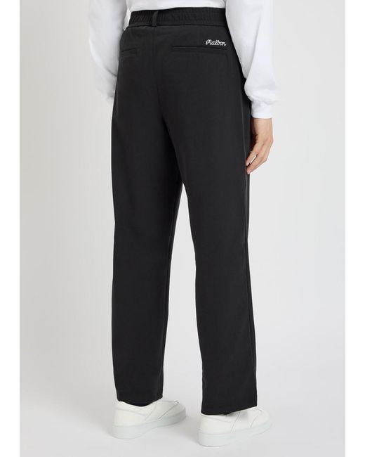 Malbon Blue Condor Straight-Leg Coolcore Trousers for men