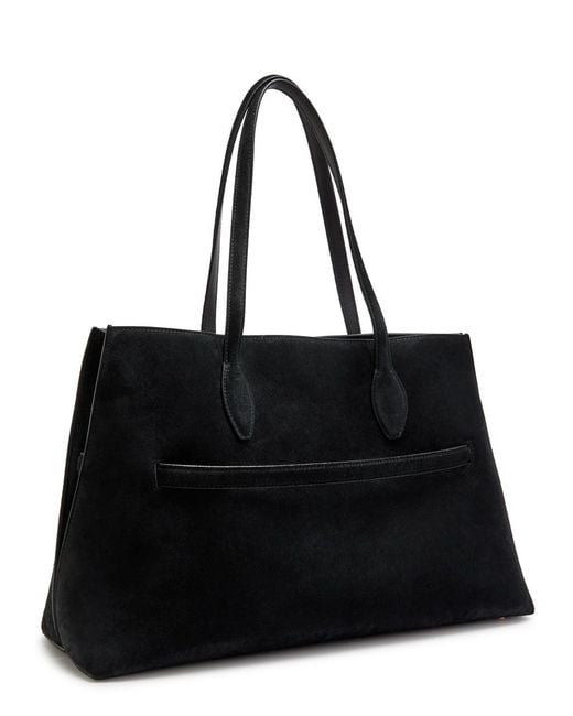 Totême  Black Day Suede Tote