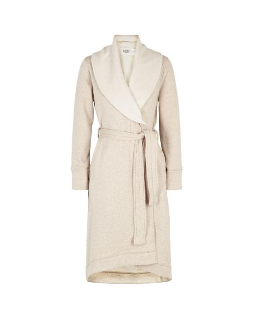 Ugg Natural Duffield Ii Fleece Lined Cotton Jersey Robe , Robe, Fleece Lining