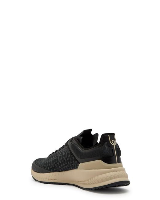 Now You Live Black Yp 305 Performance Mesh Sneakers