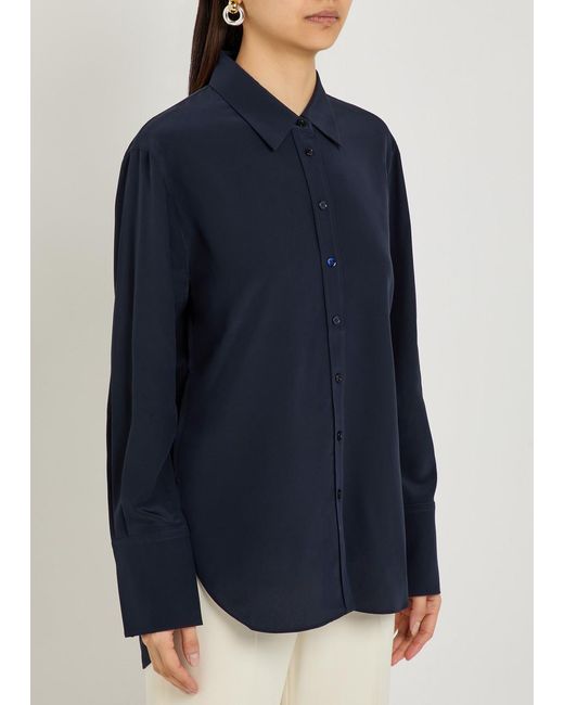 Joseph Blue Joe Silk-Crepe Shirt