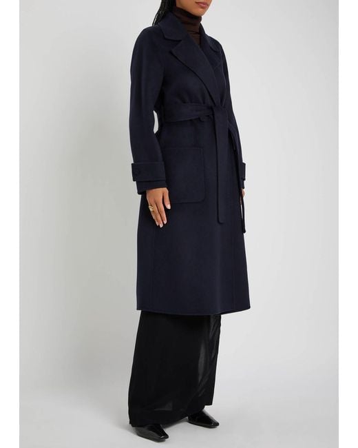 Joseph Blue Arline Wool And Cashmere-Blend Coat