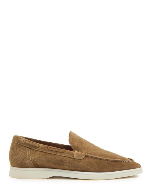 Aurélien Brown Yacht Suede Loafers for men