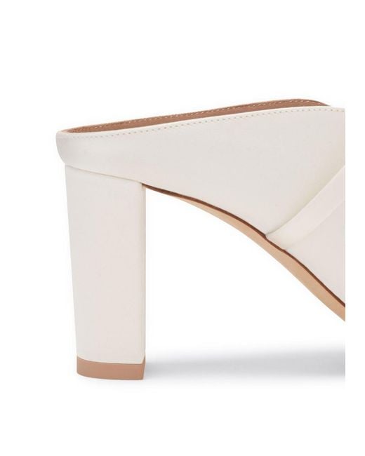 Malone Souliers White Norah 70 Satin Heeled Sandals