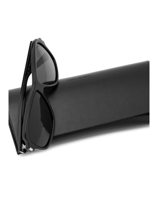 Saint Laurent Black Sl609 Carolyn Aviator-style Sunglasses for men