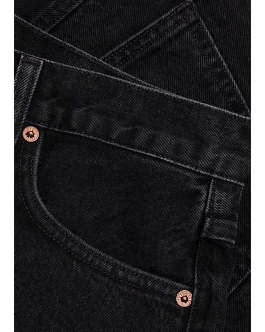 Agolde Blue Leena Flared-Leg Jeans