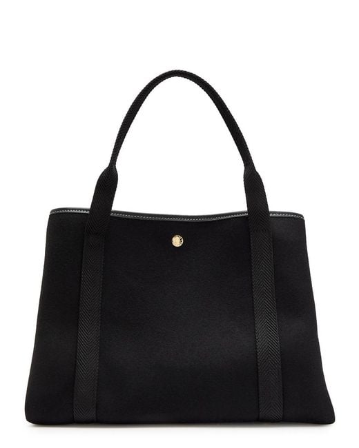 Rue de Verneuil Black Traversée M Whip Wool Tote Bag