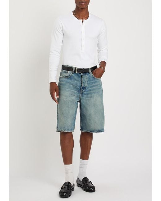 Won Hundred Blue Kayce Denim Shorts for men