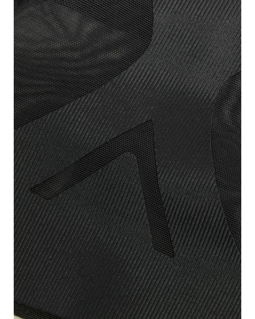 Spanx Gray Sheersense Sculpting Mesh Bra