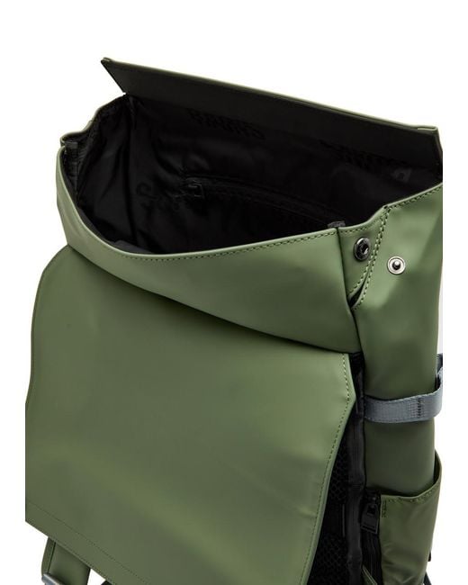 Rains Green Otg Waterproof Backpack for men