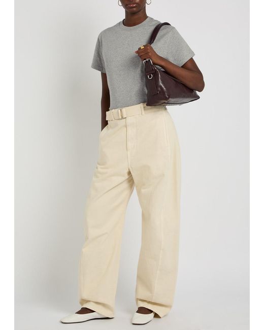 Studio Nicholson Gray Perfect Cotton T-Shirt