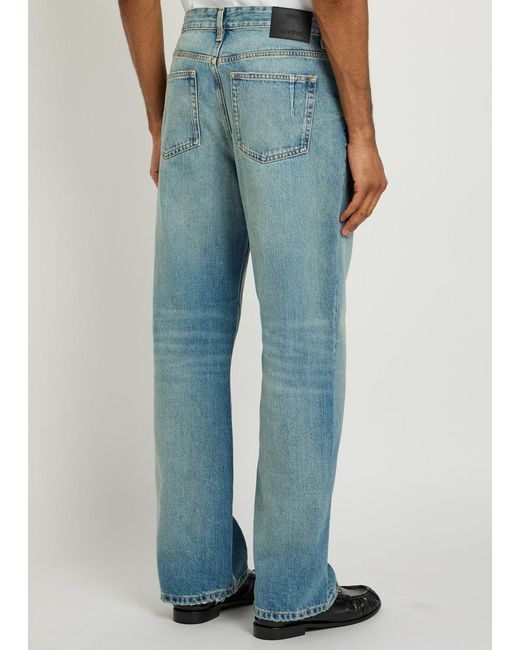 Won Hundred Blue Genoa Straight-Leg Jeans for men